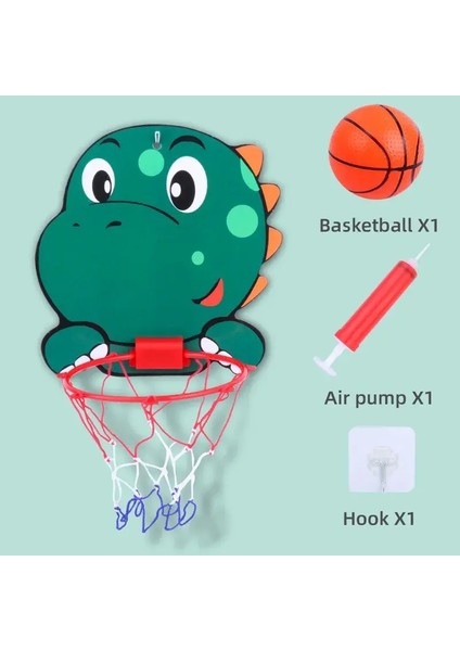 Montessori Mini Basketbol Çember Kapalı Bahçe Toys Boy Basketbol Açık Hava Spor Oyuncakları Çocuklar Için Bebek Oyuncakları Çocuk Oyuncak: Dinozor (Yurt Dışından)