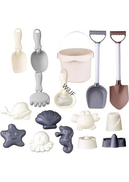 W3JF Yaz Plaj Oyuncak Kum ve Su Oyuncak Gadget Plaj, Park ve Arka Bahçe Aktiviteleri Için Set: 21838 (Yurt Dışından)