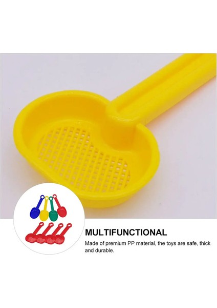 8 Pcs Kum Kürek Kazma Aracı Çocuklar Scoop Oyuncak Oyuncakları Plaj Kısa Sap Kürek Kids Pp Plastik (Yurt Dışından)