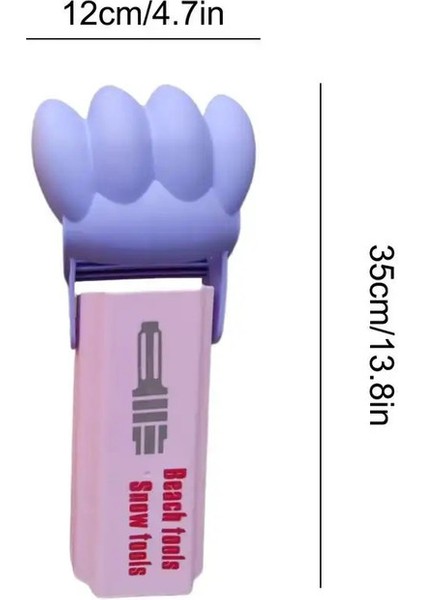 Ekskavatör Kolu Kar Kazma Kolu Ergonomik Büyük Kum Kazıcı Kavrama Eğitimi Için Çocuklar Kale Bina Plaj Kampı Açık Hava Funcolor: B (Yurt Dışından)