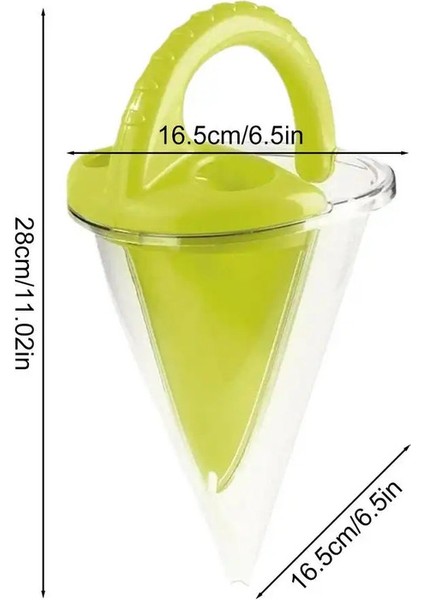 Çocuklar Kum Taşma Hunisi Dış Mekan Aile Kum Hoppers Yaratıcı Plaj Kazık Kum Dökülmesi Bir Handli Huni Plajı Toycolor: Yeşil (Yurt Dışından)