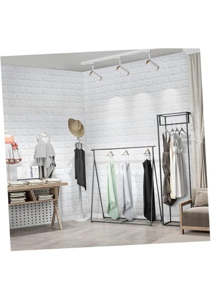 3D Tuğla Desenli Kendinden Yapışkanlı Duvar Paneli 58X38 cm