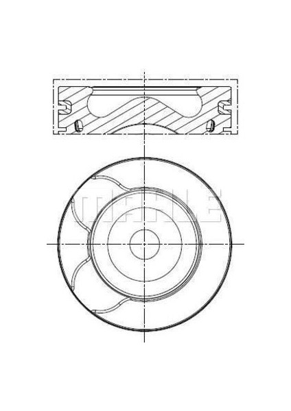 039PI00128002 - Pıston Segman 0.50MM Freelander 2 L359 2.2td4 06 14 Dıscovery Sport L550 14 R.r Evoque L538 11 19 Jaguar Xf I X250 2.2 D 11 15 Xf Sportbrake X250 2.2 D 12 15