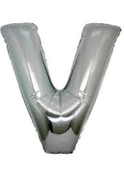 Gümüş Rengi Folyo Balon 1 Metre modelleri
