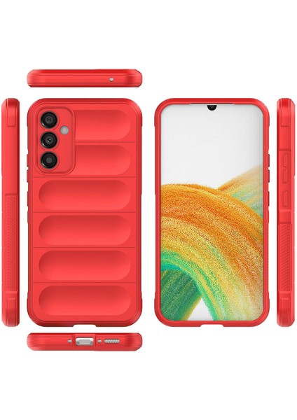 Galaxy A34 Kılıf Esnek Tpu Oyuklu Arka Yüzey Tasarımlı Etnik Silikon Kapak fırsatları