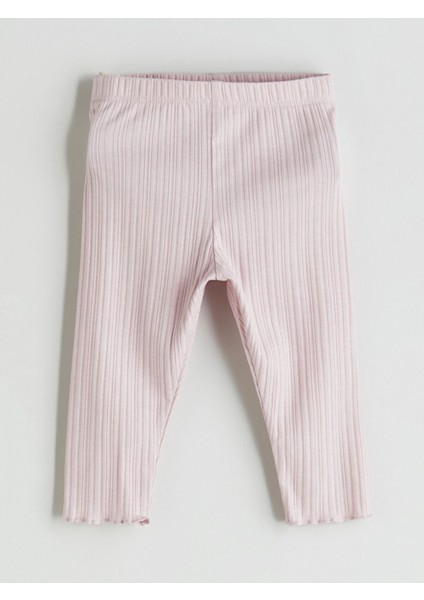 Lc Waıkıkı Pembe Fiyonklu Kız Bebek Sweatshirt ve Tayt 2'li indirimleri