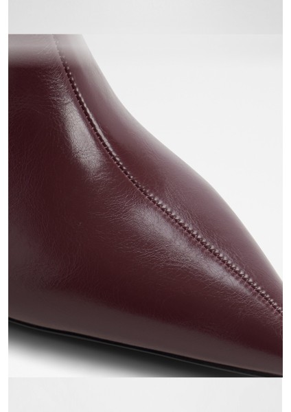 Selora Çizme Topuklu Çizme - Kırmızı