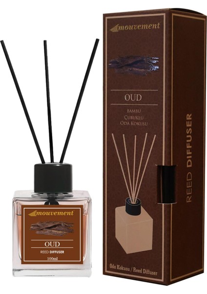 Ud Esintisi 100 ml Bambu Çubuklu Oda Kokusu – Doğu’nun Etkileyici Atmosferi