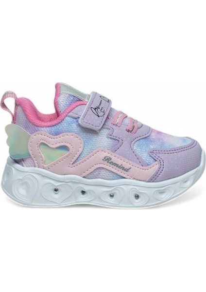 Bebe 2160 Anorak Pembe Lila Işıklı Spor Ayakkabı