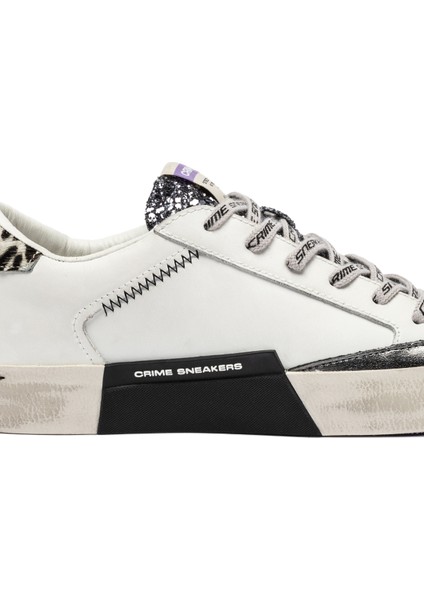 Kadın Sneaker ( Günlük) 25003AA8 Crime London Dıstressed White