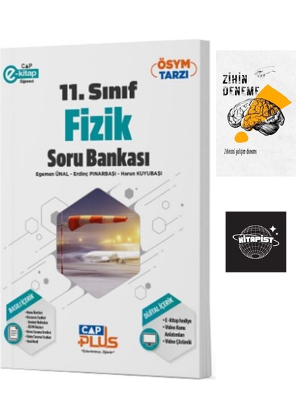 Çap 11. Sınıf Anadolu Lisesi Fizik Soru BANKASI+ZIHINDENEME-KD1081