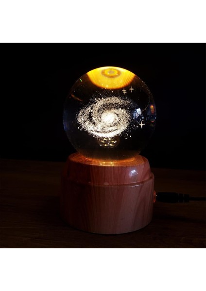 Galaxy Gezegen Tasarımlı Dönen Masa Lambası indirimleri