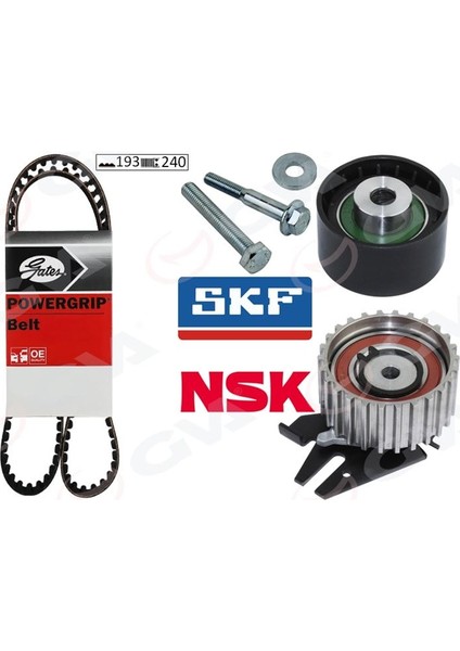 59T2914G - Eksantrik Gergi Kiti Fıat Doblo 01 Brava 96 01 Bravo 96 01 Palıo 00 Marea 96 1.9td