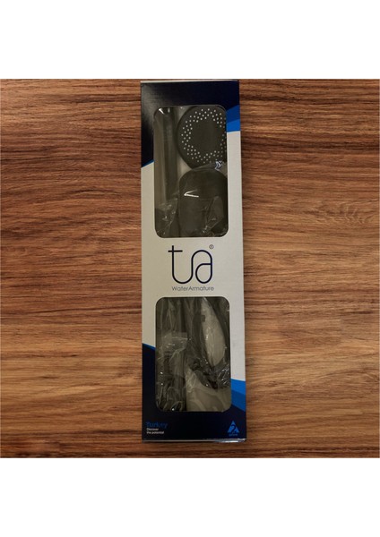 TUA Armatur LAGOS Sürgülü Duş Seti Siyah Banyo Duş Takımı Kolay Montaj Yüksek Basınçlı fiyatları