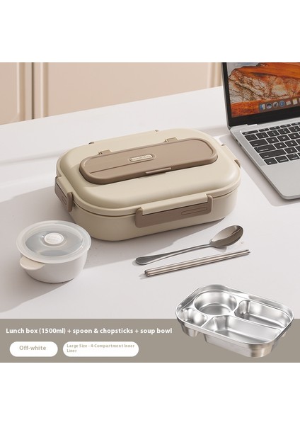 Öğrenciler Için Bölmeli Mikrodalgada Kullanılabilir Paslanmaz Çelik Yalıtımlı Öğle Yemeği Kutusu (Yurt Dışından)