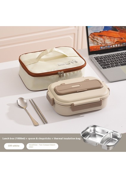 Öğrenciler Için Bölmeli Mikrodalgada Kullanılabilir Paslanmaz Çelik Yalıtımlı Öğle Yemeği Kutusu (Yurt Dışından)