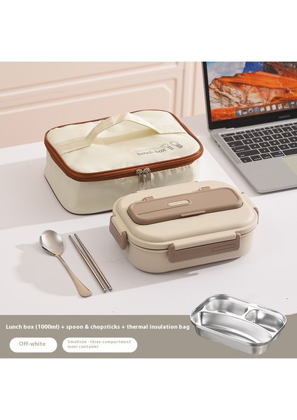 Öğrenciler Için Bölmeli Mikrodalgada Kullanılabilir Paslanmaz Çelik Yalıtımlı Öğle Yemeği Kutusu (Yurt Dışından)