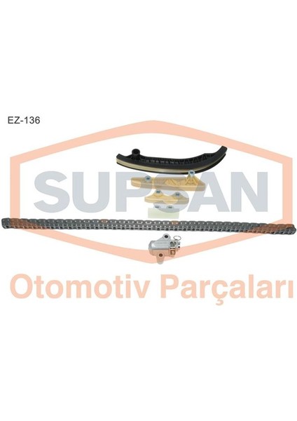 EZ-136 - Eksantrik Zincir Kiti Seti Ford Transit V347 2.4tdci 06 155PS Arka Çeker