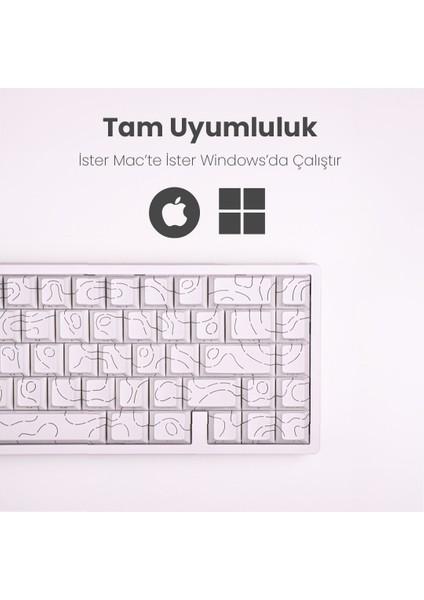 Beast R68 He Pro Kablosuz 8k Hz Manyetik Switch Klavye indirimleri