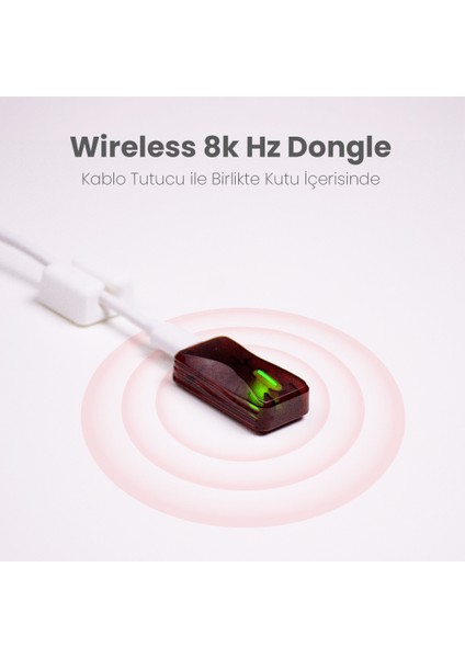 Beast R68 He Pro Kablosuz 8k Hz Manyetik Switch Klavye