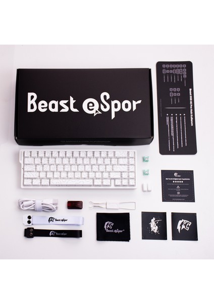 Beast R68 He Pro Kablosuz 8k Hz Manyetik Switch Klavye