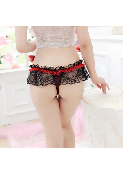 Kırmızı Fiyonklu Seksi Külot fiyatları