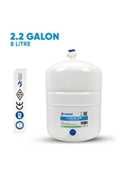 Çelik Su Tankı 8 lt 2.2 Galon Butil Diyafram ile Su Arıtma modelleri