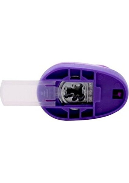 1 Adet Mor Renkli Orta Boy Delgeç 1.5 cm Çocuklar İçin Eğlenceli