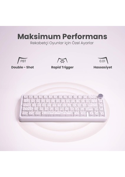 Beast R65 He Pro Manyetik Switch Klavye 8k Hz fiyatları