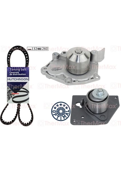 T15.191 - Devirdaimli Eksantrik Gergi Kiti Mgn Iı 2.0 16V F4R -Lgn Iı-Trafıc-Master-Movano-Vıvaro1.9dci T