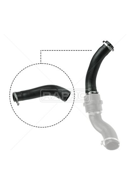 R16242 - Turbo Hortumu Büyük Ford Transıt V 3.2 D 06