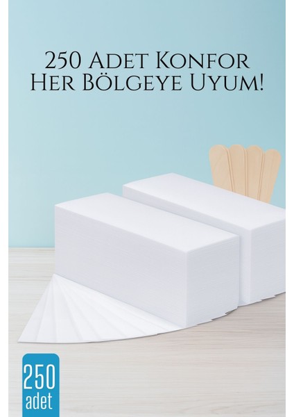 Gigi 250 Adet Dokunmamış Kağıt Ağda Bezi 715914