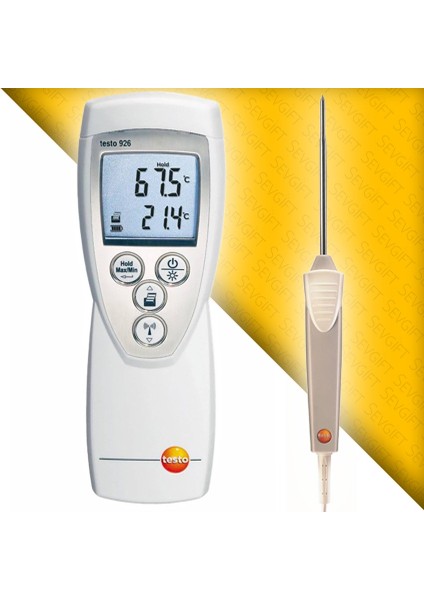 Testo 0603 1293 T Tipi Su Geçirmez Batırma Problu Termokupl