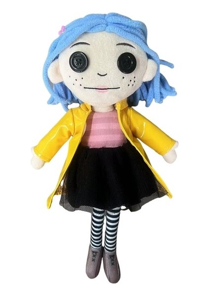 Yeni Hayalet Anne Coraline Squid Caroline Kalamar Peluş Bebek Anime Festival Bebek Peluş Oyuncak (Yurt Dışından)