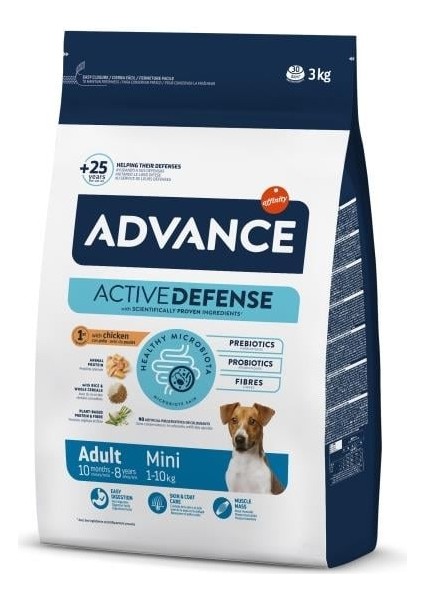 Tavuklu Yetişkin Küçük Irk Köpek Maması 3 Kg