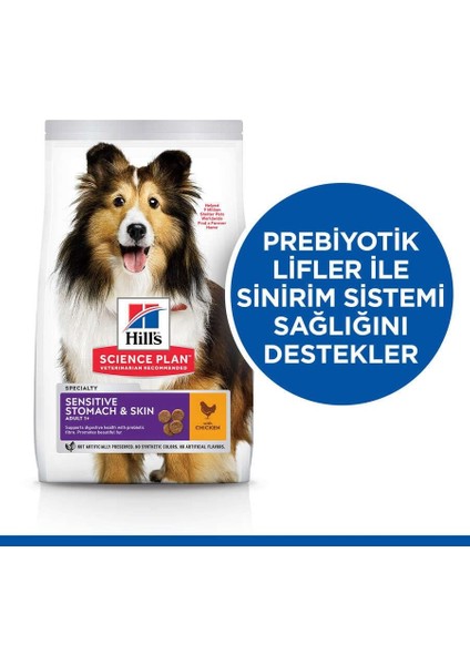 Science Plan 2,5 kg Hassas Deri ve Mide Için Tavuklu Yetişkin Köpek Maması indirimleri