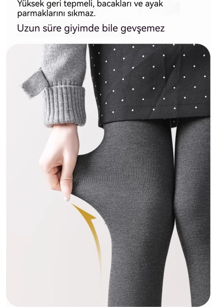 Yünlü, Kalınlaştırılmış, Yüksek Belli Dış Giyim Taytı (Yurt Dışından) modelleri