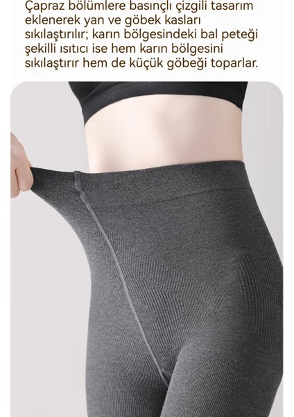 Yünlü, Kalınlaştırılmış, Yüksek Belli Dış Giyim Taytı (Yurt Dışından) fırsatları