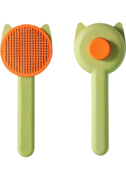 Tek Tuşla Epilasyon Pet Tarak Şekillendirme Epilasyon Kedi Tarak Saç Fırçası (Yurt Dışından)