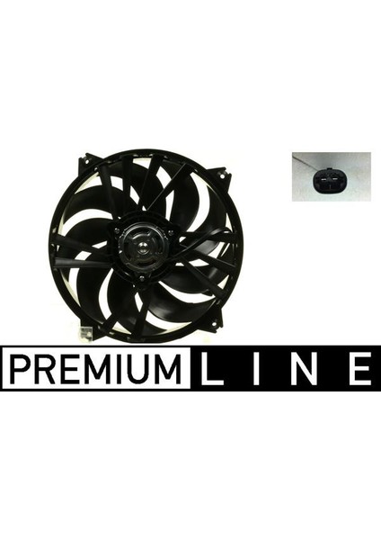 Fan Motoru Pervane Cıtroen C4 I-Iı-Ds4 Peugeot P307-P307 CC-P307 Sw 200W-385MM