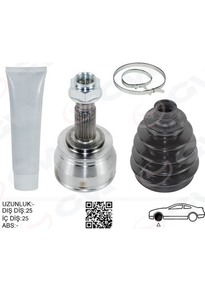 4429311K - Aks Kafası Dış Egea 1.3-1.6 Mjtd 15-