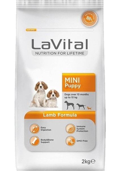 La Vital Lavital Mini Puppy Kuzu Etli Küçük Irk Yavru Köpek Maması 1,5 kg fiyatları