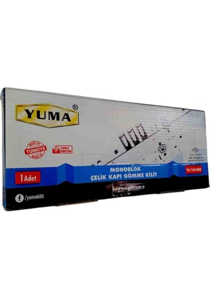 Monoblok Çelik Kapı Gömme Kilidi Barelli fiyatları