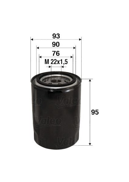586006 - Yağ Filtresi Fıesta 1.8dı-Focus 1.8tdcı-1.8dı/tddi-1.8t-Connect 02 14 1.8tdcı Transıt T15-T12 2.5td 95 01