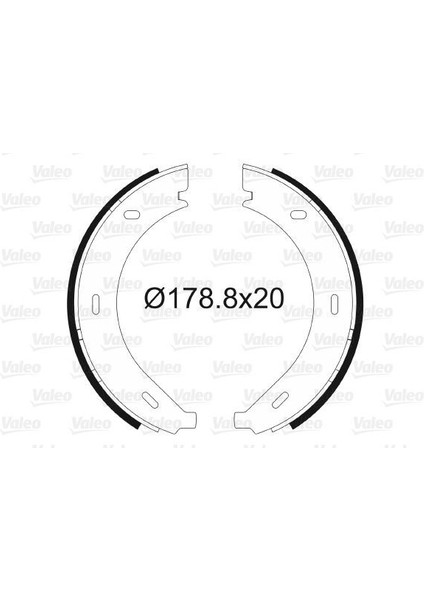 562745 - Fren Balatası Arka Park Frenı Mercedes Vıto W638 96 03