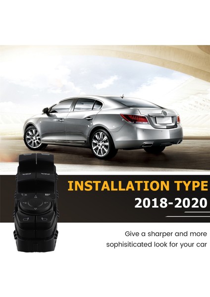 26217993 Araba Penceresi Cam Kaldırıcı Anahtarı Ön Chevrolet Malibu Xl Equinox Cıvatası Ev 84587888 (Yurt Dışından) indirimleri