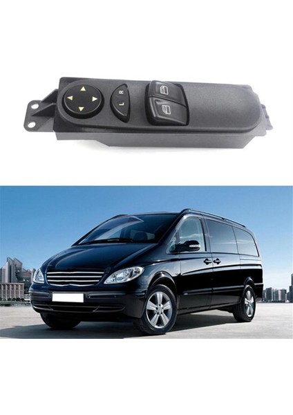 Araba Ön Sol Pencere Kontrol Anahtarı Pencere Kaldırıcı Anahtarı Düğmesi A6395450913 Mercedes Için Benz Vito W639 2003-2014 Lhd (Yurt Dışından) indirimleri