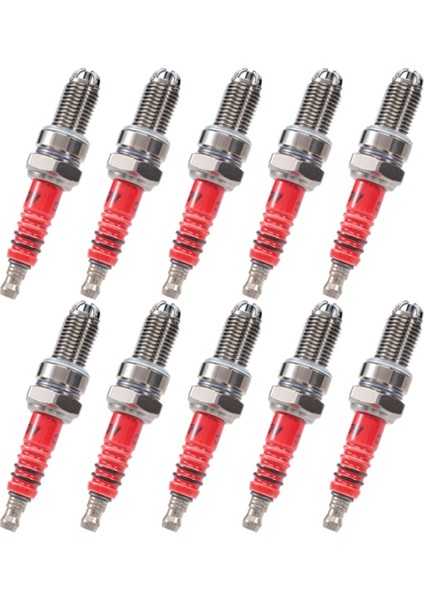 125CC 150CC 200CC 250CC 250CC Motosiklet Scooter Atv Quads Için 10PCS 3-Elektrotlu Buji D8TC (Yurt Dışından)
