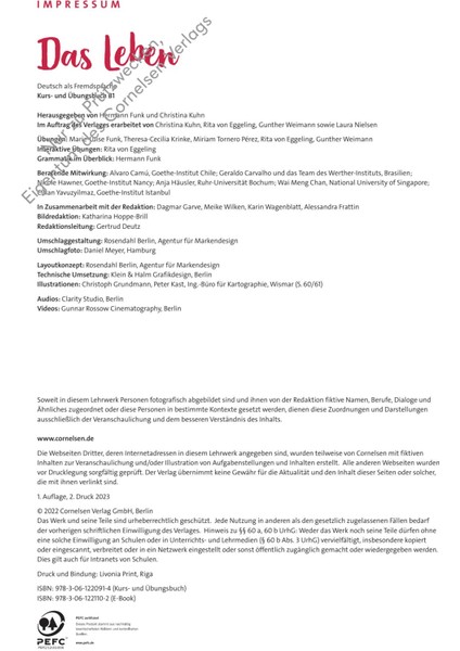 Das Leben B1 Kurs und Übungsbuch fırsatları