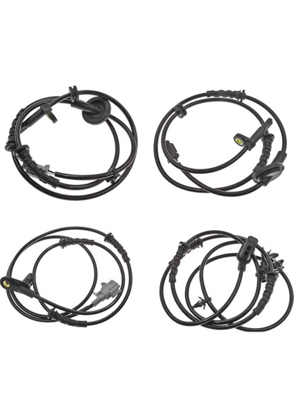 4pcs Abs Tekerlek Hız Sensörü 47911-9Y000,47910-9Y000,47901-9Y000,47900-9Y000 Nissan Teana I J31 2.0 2.3 2003-2008 (Yurt Dışından)